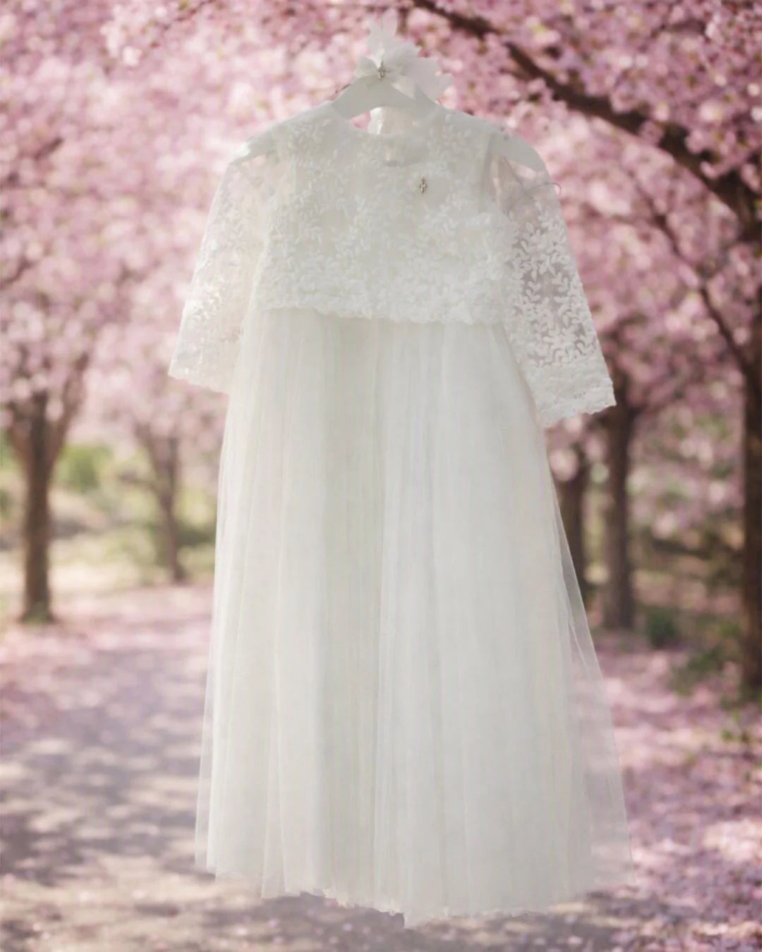 Maria Christening Gown With Bonnet - 1001 LF