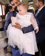 Maria Christening Gown With Bonnet - 1001 LF