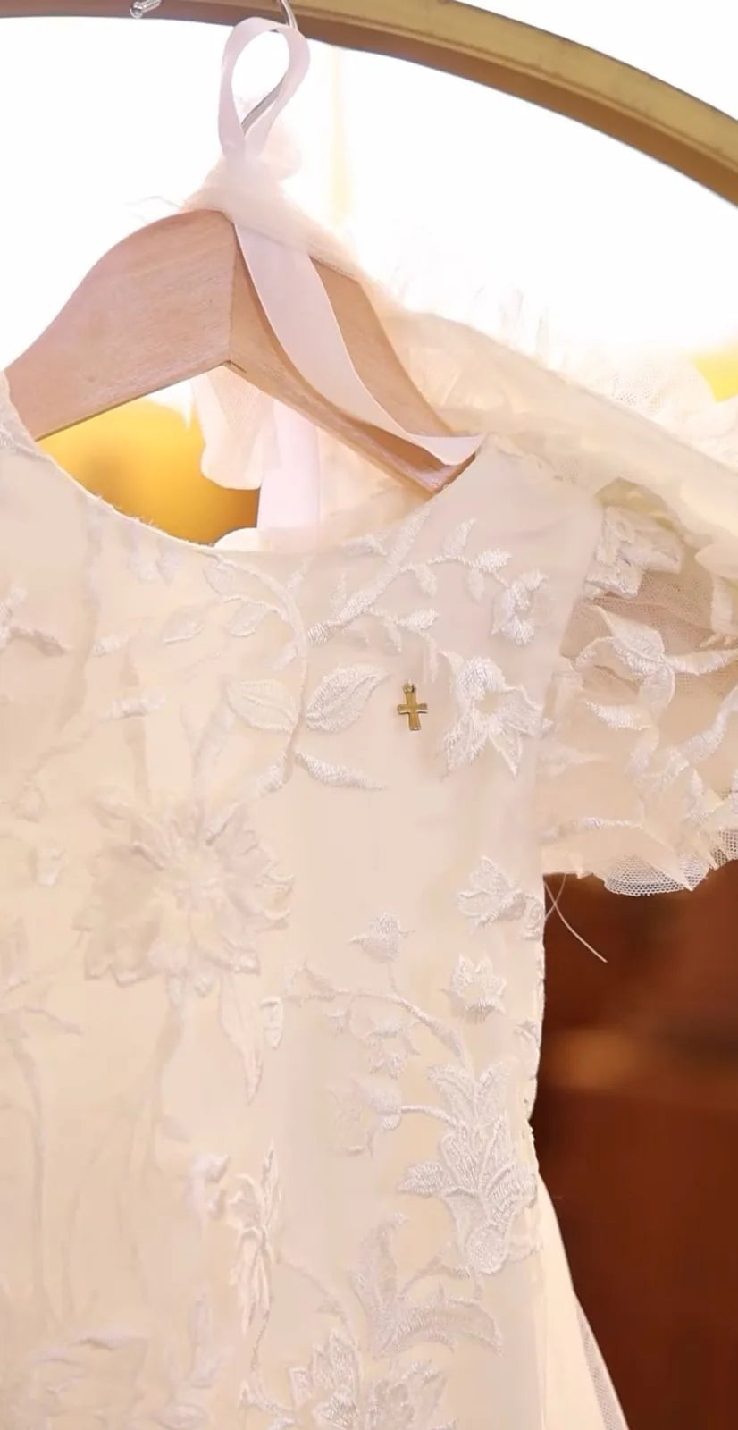 Sofia Christening Gown With Bonnet - 1003 LF