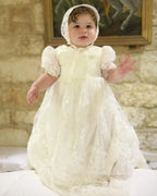 Mia Christening Gown With Bonnet - 1022 LF