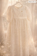 Mia Christening Gown With Bonnet - 1022 LF