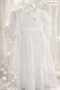 Mia Christening Gown With Bonnet - 1022 LF
