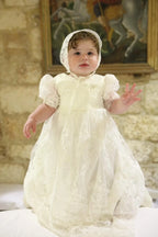 Mia Christening Gown With Bonnet - 1022 LF