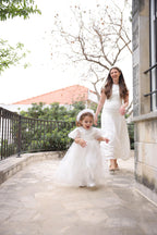 Chloe Christening Gown With Bonnet - 1024 LF