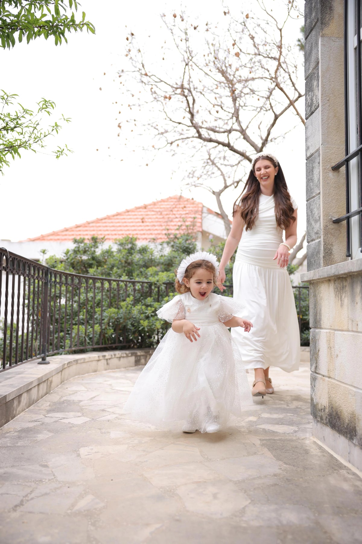 Chloe Christening Gown With Bonnet - 1024 LF