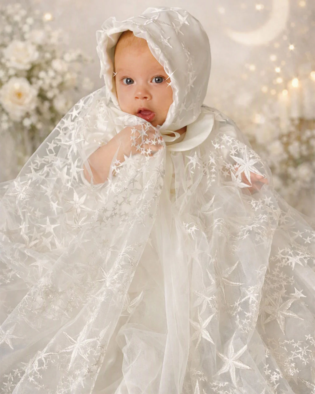 Lily Christening Gown With Bonnet - 1027 LF