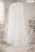 Lily Christening Gown With Bonnet - 1027 LF