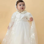 Lily Christening Gown With Bonnet - 1027 LF
