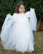 Grace Christening Gown With Bonnet - 1028 LF