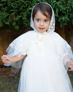 Grace Christening Gown With Bonnet - 1028 LF