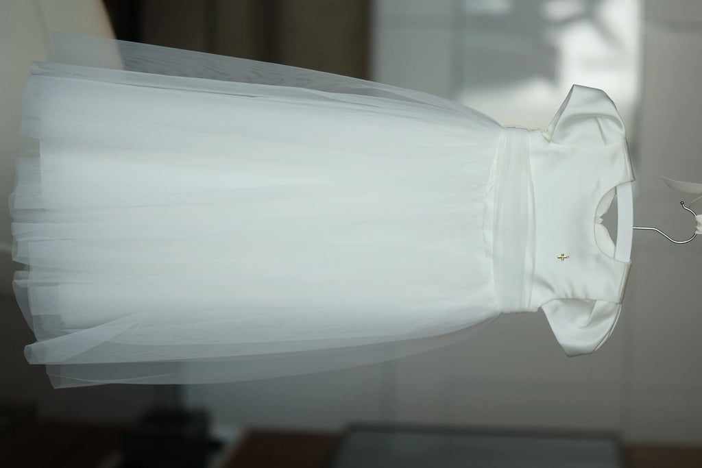 Grace Christening Gown With Bonnet - 1028 LF