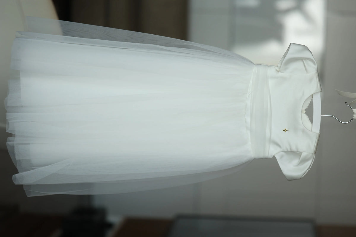 Grace Christening Gown With Bonnet - 1028 LF