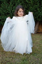 Grace Christening Gown With Bonnet - 1028 LF