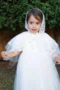 Grace Christening Gown With Bonnet - 1028 LF