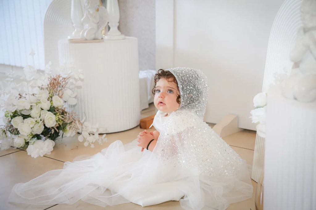 Flo Christening Gown With Bonnet - 1043 LF