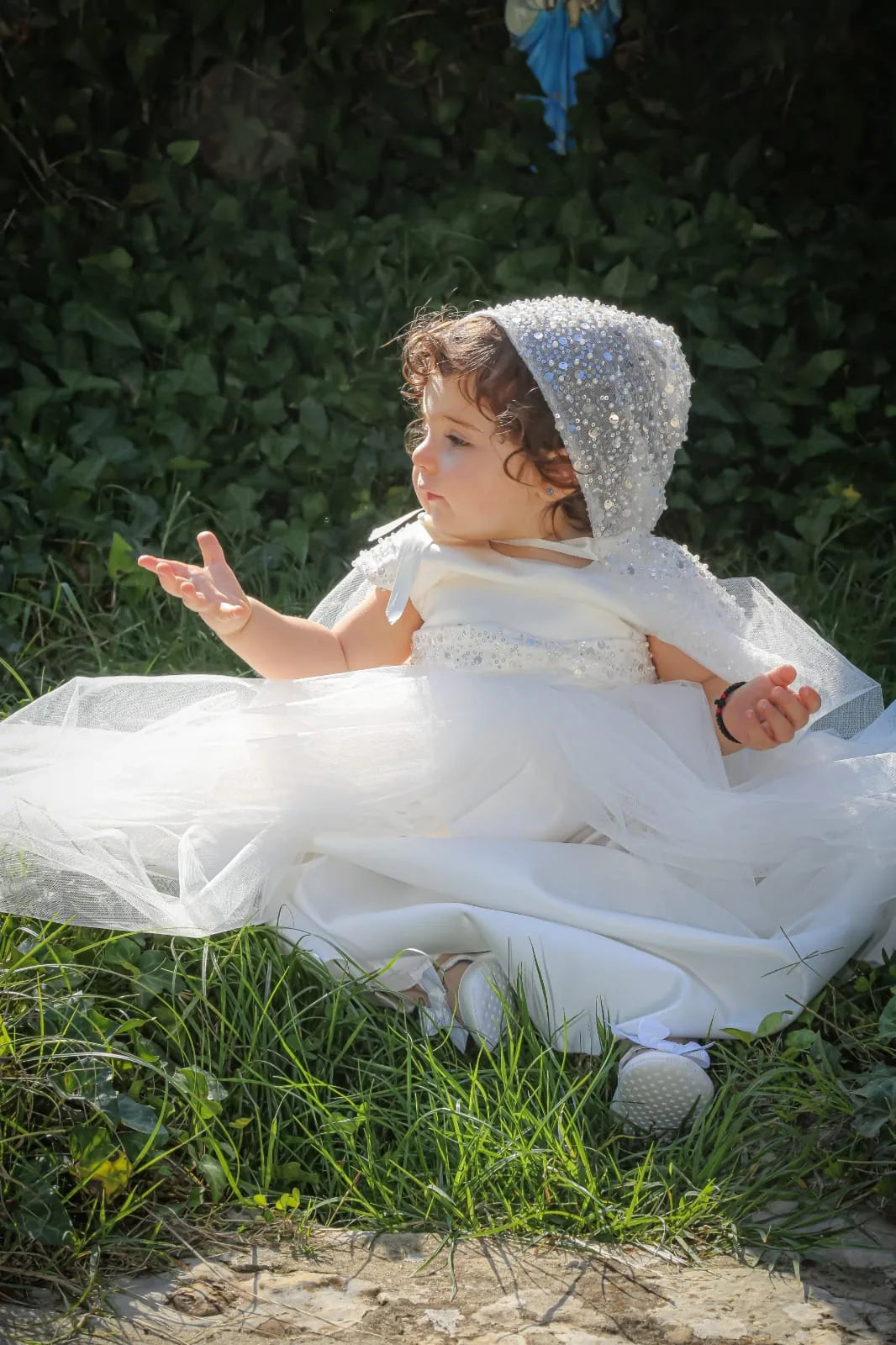 Flo Christening Gown With Bonnet - 1043 LF