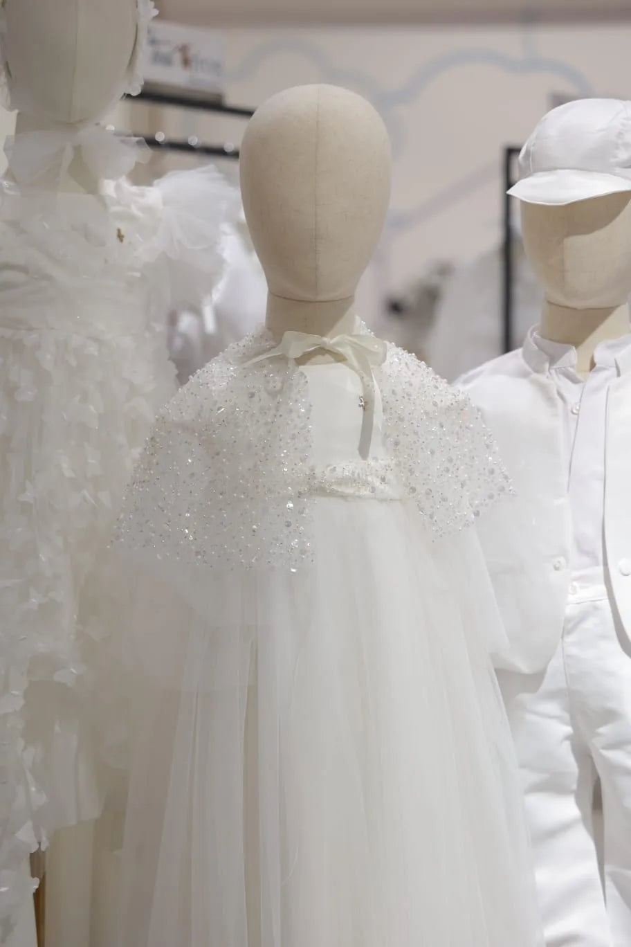 Flo Christening Gown With Bonnet - 1043 LF