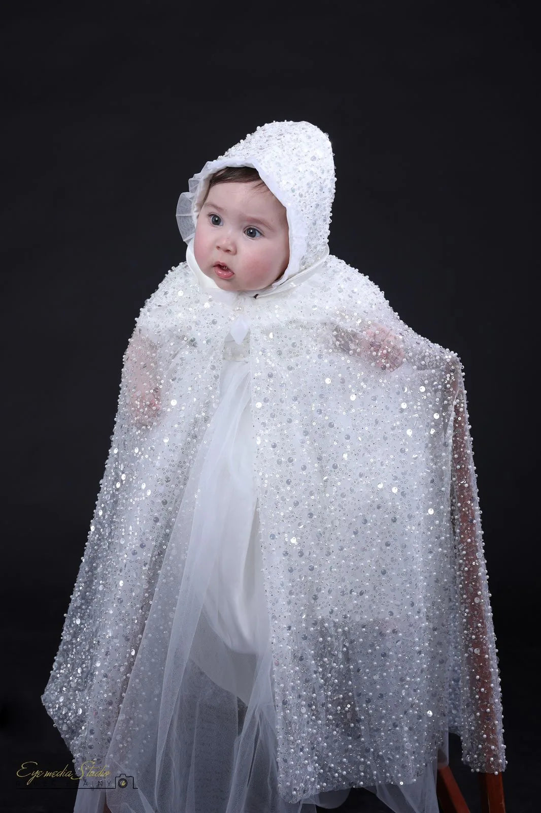 Sandra Christening Gown With Bonnet - 1044 LF