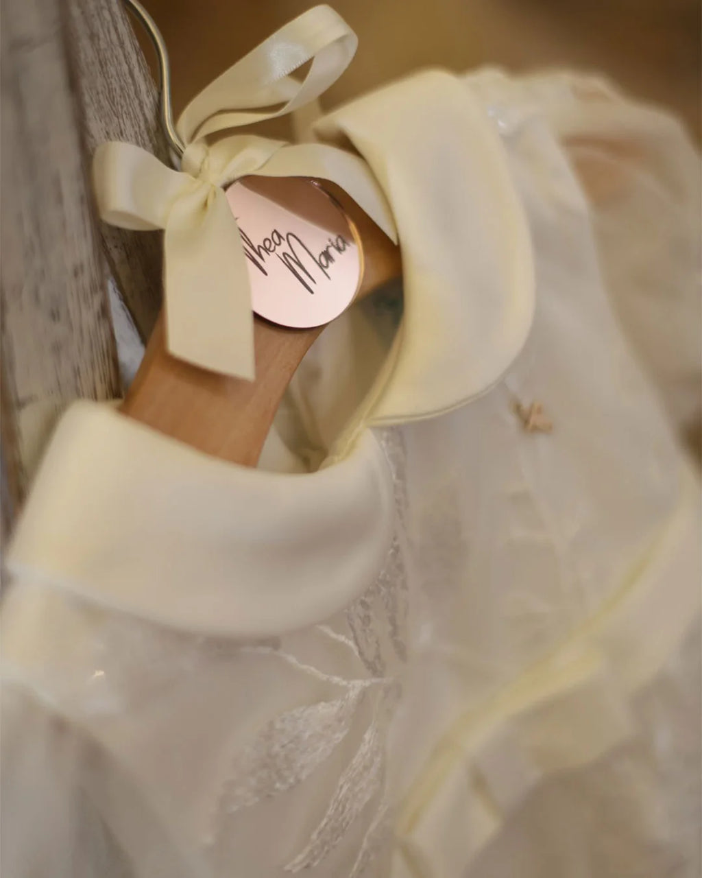 Michele Christening Gown With Bonnet - 1045 LF