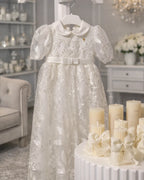 Michele Christening Gown With Bonnet - 1045 LF