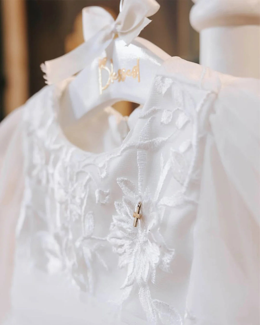 Joanne Christening Gown With Bonnet - 1047 LF