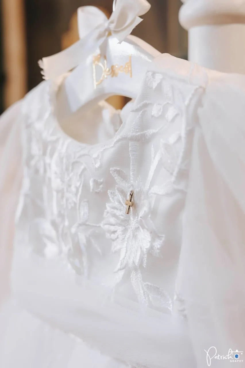Joanne Christening Gown With Bonnet - 1047 LF