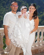 Ivy Christening Gown With Bonnet - 1048 LF