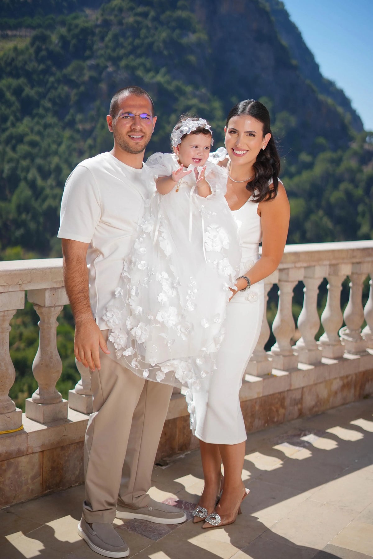 Ivy Christening Gown With Bonnet - 1048 LF