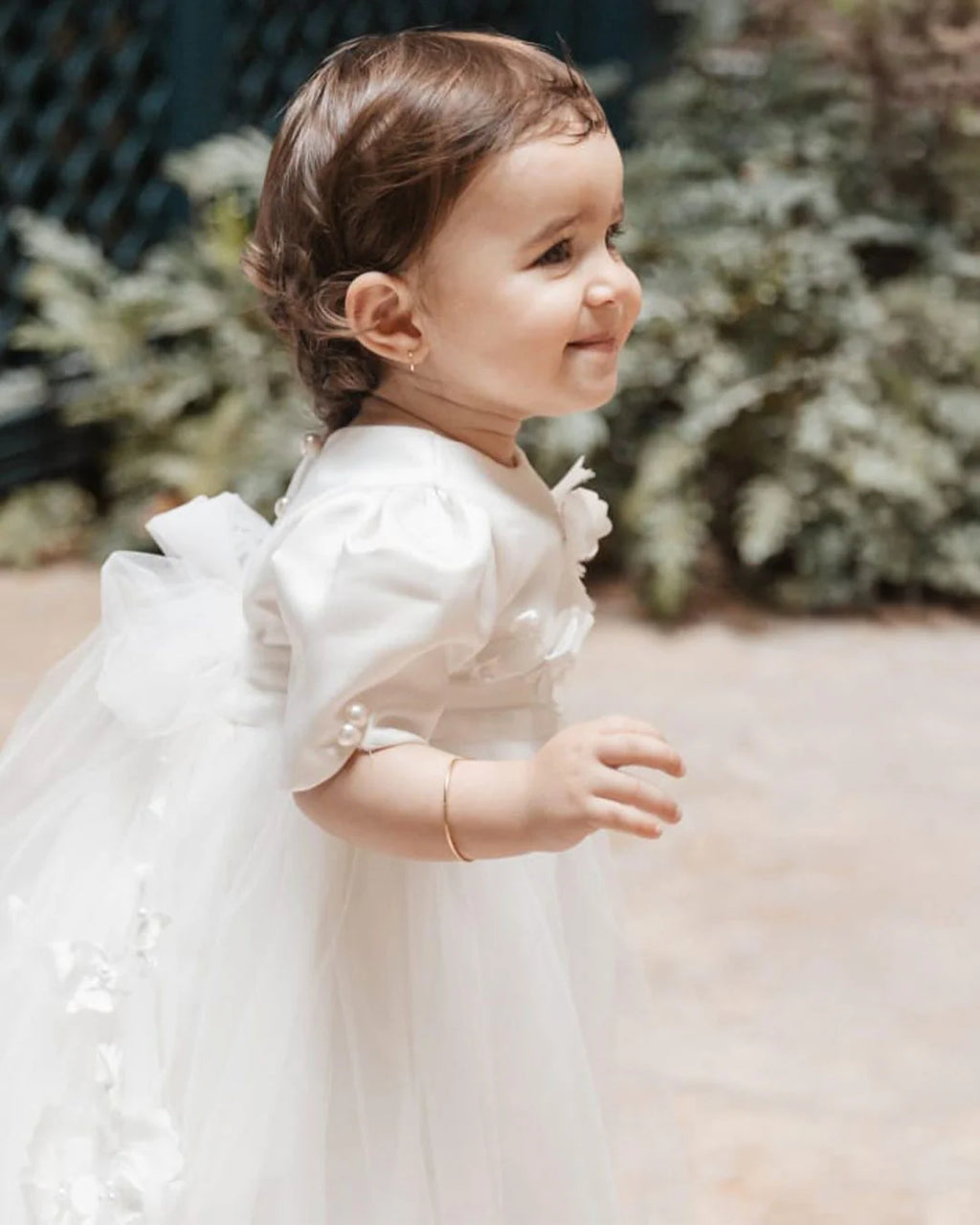 Christy Christening Gown With Bonnet - 1049 LF