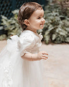 Christy Christening Gown With Bonnet - 1049 LF