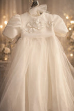 Christy Christening Gown With Bonnet - 1049 LF