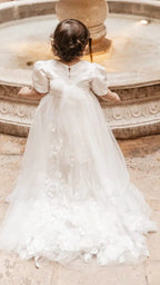 Christy Christening Gown With Bonnet - 1049 LF