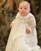 Lynn Christening Gown With Bonnet - 1053 LF