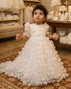 Alexia Christening Gown With Bonnet - 1056 LF
