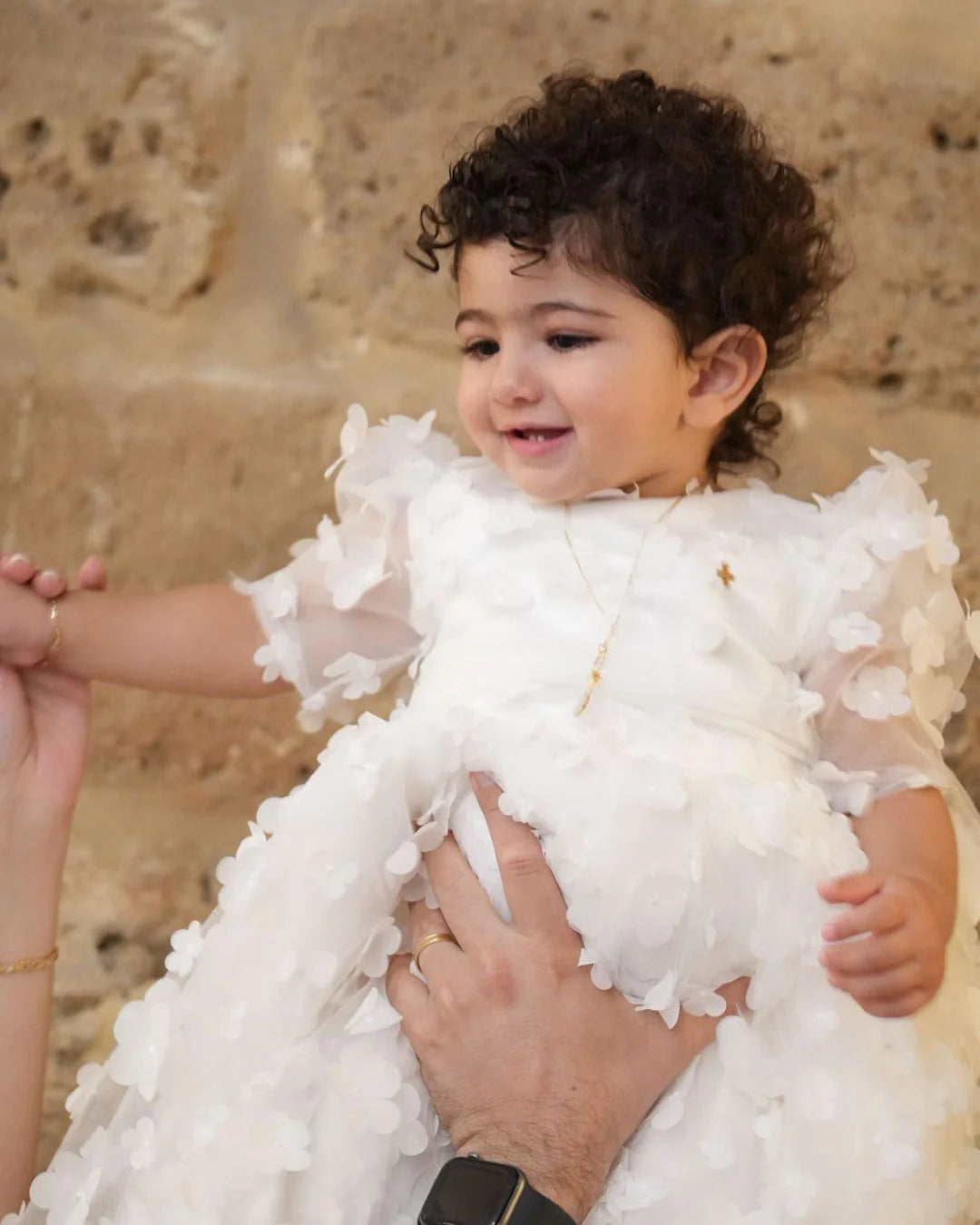 Alexia Christening Gown With Bonnet - 1056 LF