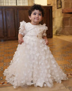 Alexia Christening Gown With Bonnet - 1056 LF