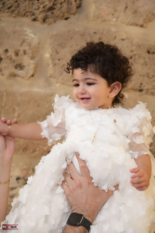 Alexia Christening Gown With Bonnet - 1056 LF