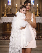 Rebecca Christening Gown With Bonnet - 1102 LF