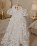 Kloe Christening Gown With Bonnet  - 1129 LF