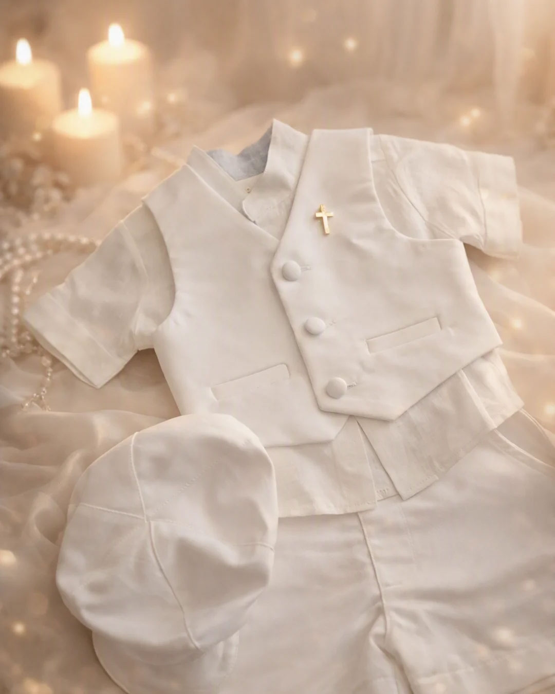 Paul Christening Outfit Set - 1105-LF