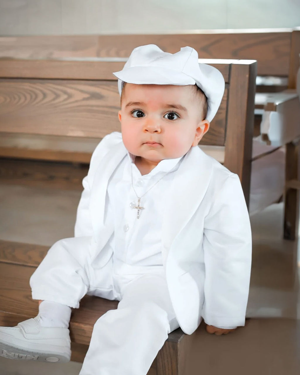 Elias Christening Outfit Set - 9895-LF
