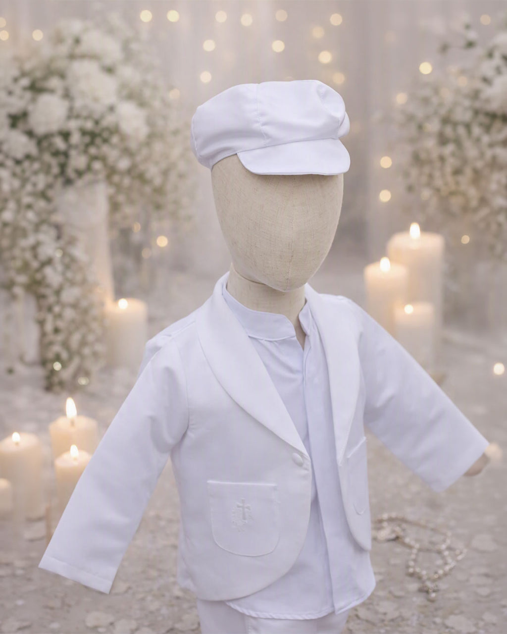 Elia Christening Outfit Set - 1088-LF