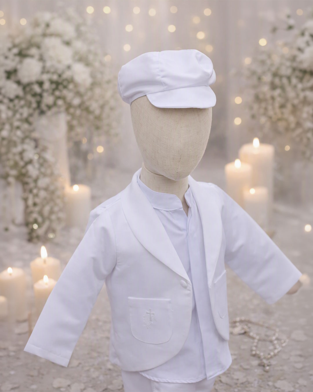 Elia Christening Outfit Set - 1088-LF
