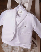 Elias Christening Outfit Set - 9895-LF