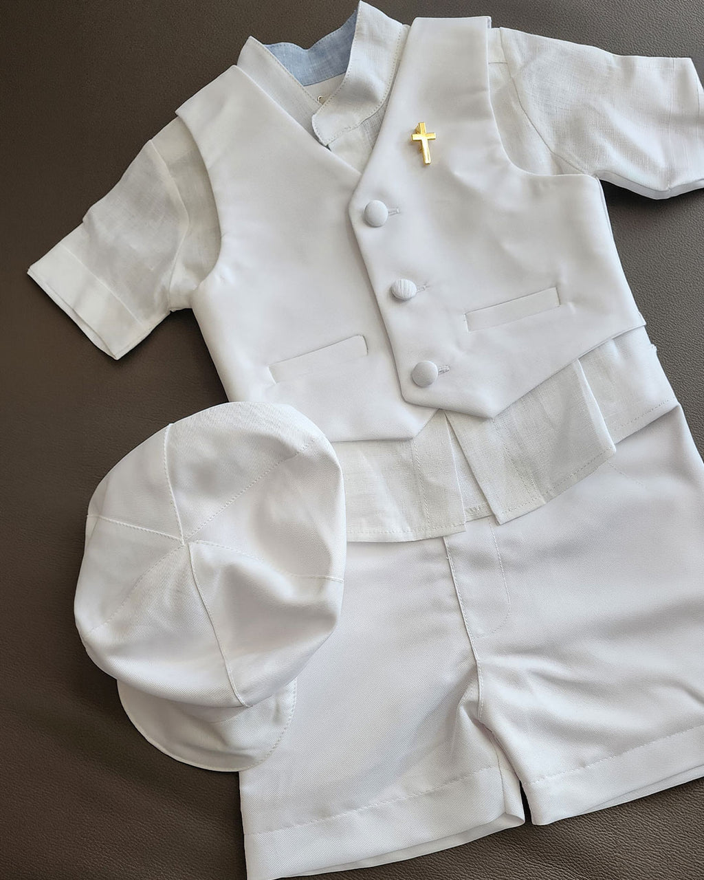 Paul Christening Outfit Set - 1105-LF