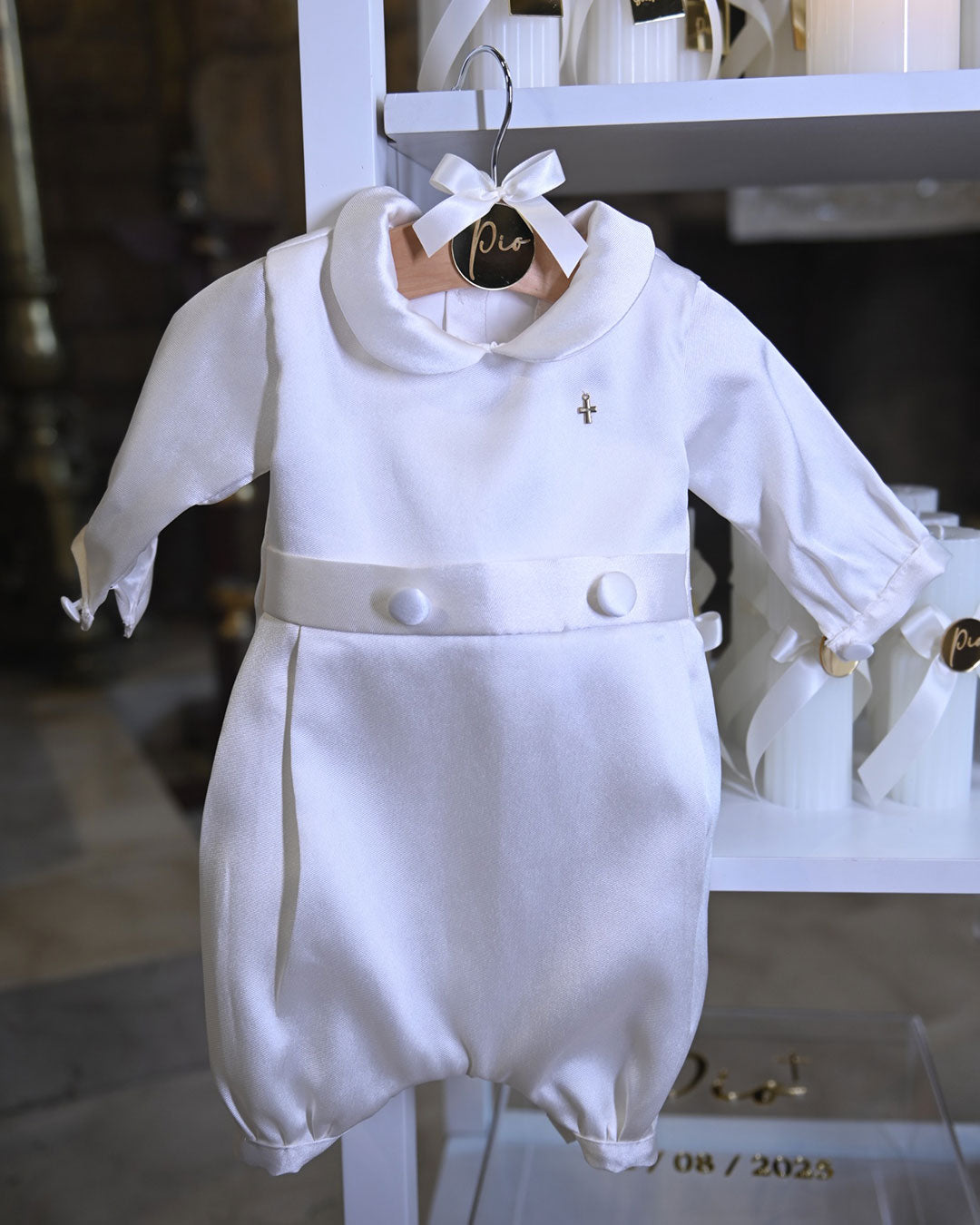 Pio Christening Outfit Set - 1089-LF