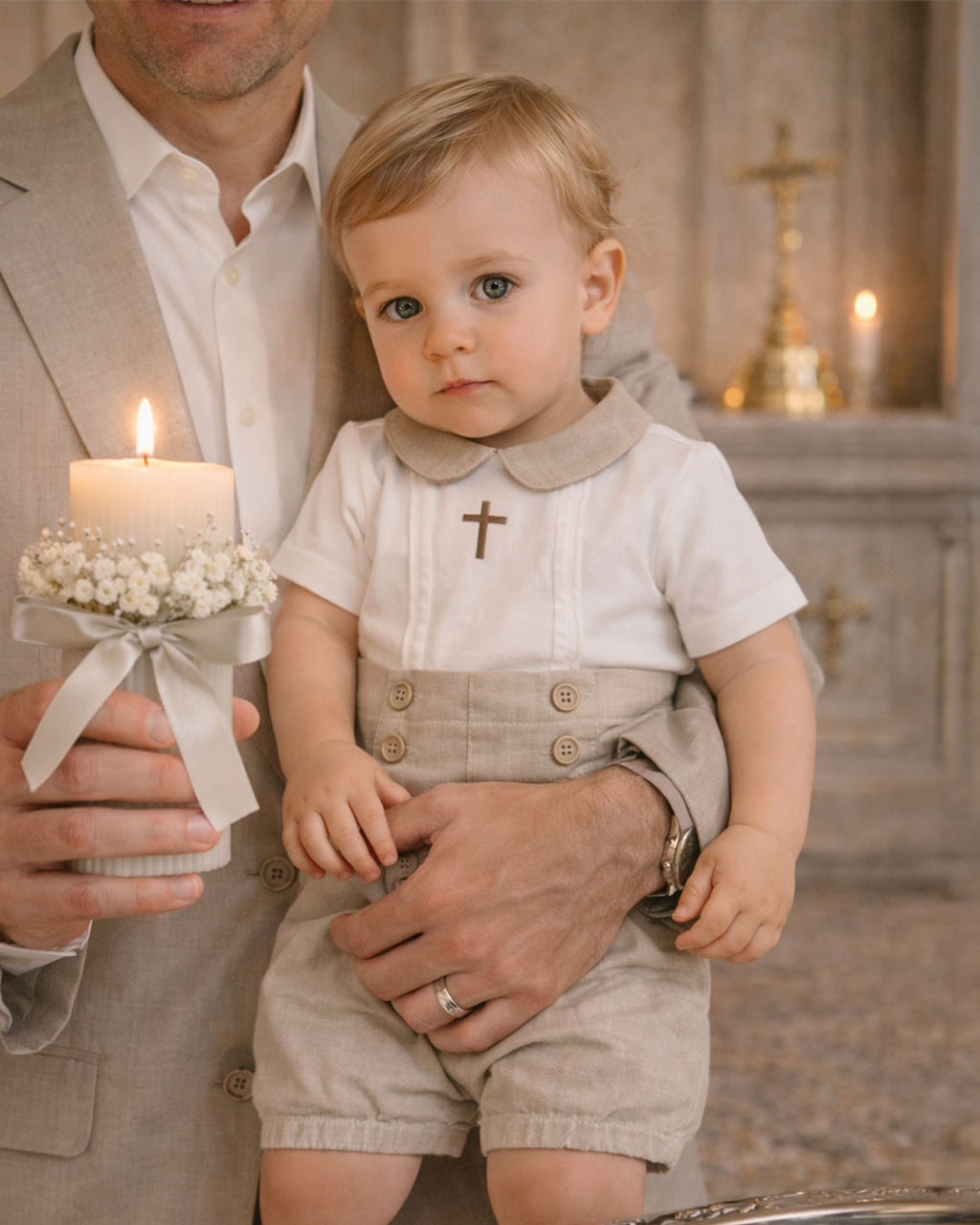 Sebastian Christening Outfit Set - DF26019-LF