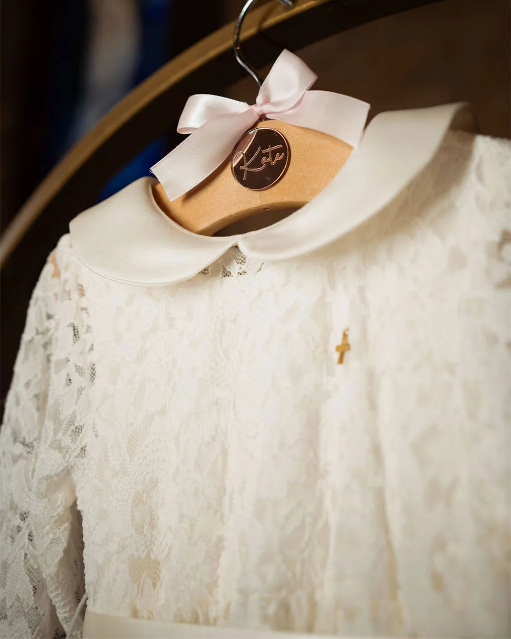 Anna Christening Gown With Bonnet - 9671 LF