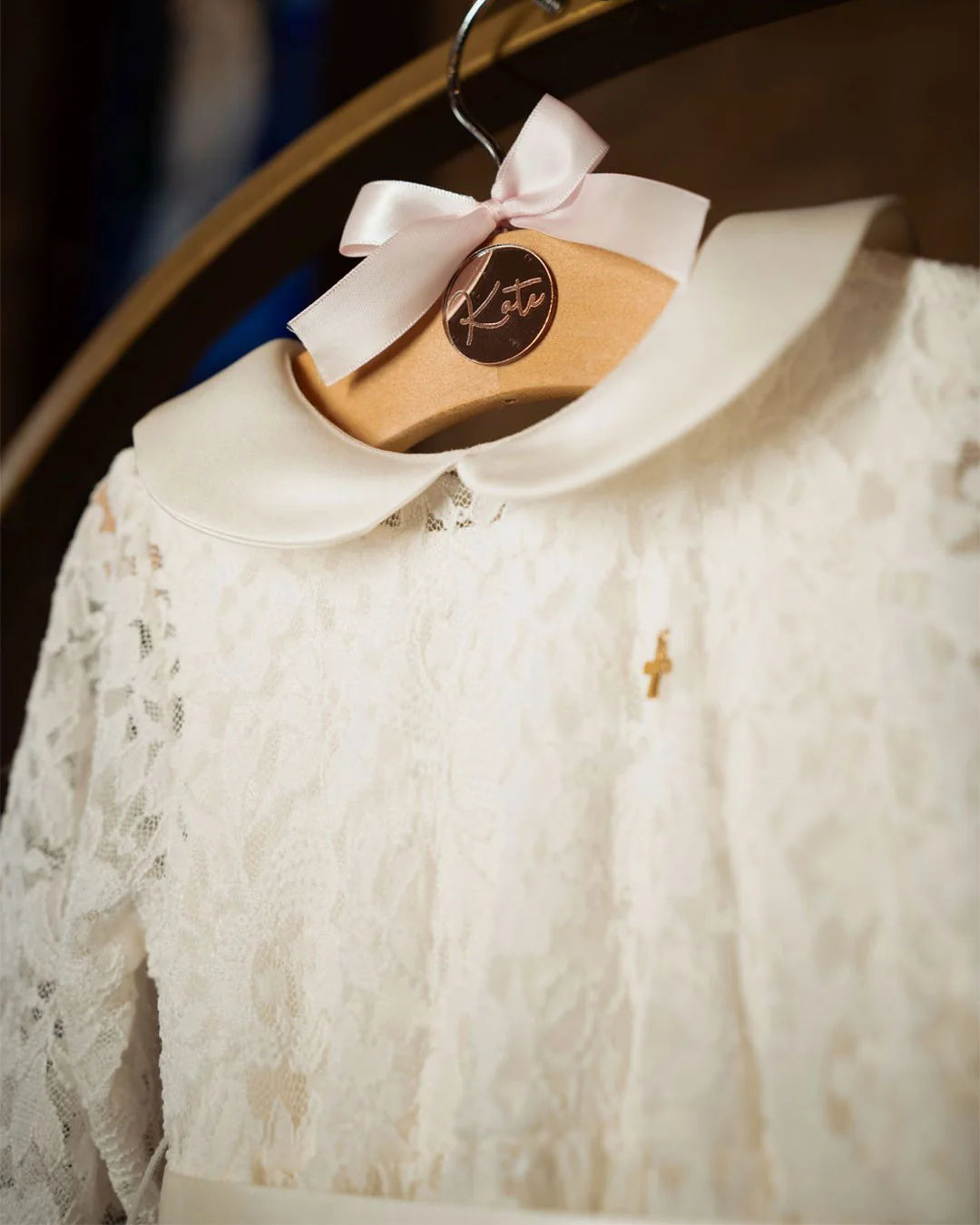 Anna Christening Gown With Bonnet - 9671 LF