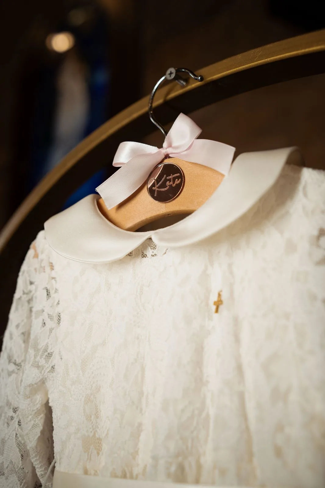 Anna Christening Gown With Bonnet - 9671 LF